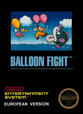 Balloon Fight (Europe) (Virtual Console) box cover front